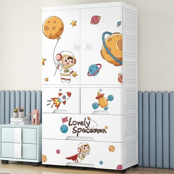 Детский гардероб, домашний шкаф для хранения в спальне, выдвижной шкафчик