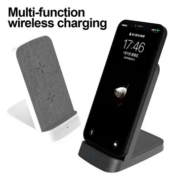 Для Anroid Держатель телефона iPhone Стандартное зарядное устройство Qi подставка для зарядки Док-станция Быстрая зарядка Беспроводная подставка для зарядки