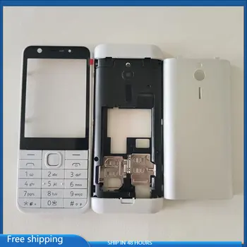 Для Nokia 230 RM-1172 RM-1126 Dual SIM Новый полный корпус телефона, запасные части для корпуса + клавиатура на английском языке