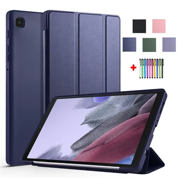 Для Samsung Galaxy Tab A8 Чехол 10,5 дюймов 2021 SM-X200 X205 Планшет TPU Tri Fold Funda Для Samsung Tab A7 Lite A7 Чехол T220 T500