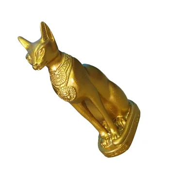 Египетский Бог-кошка, Домашнее украшение, Статуя Богини, Декоративная скульптура, Японские игрушки