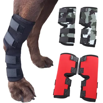 Защита колена собаки, восстановление после операции у домашних животных и защита суставов с помощью ремня, защитный чехол, принадлежности для домашних животных