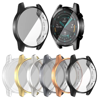 Защитный чехол для Huawei watch GT 2 46 мм мягкий ТПУ полноэкранный защитный чехол для Huawei Gt watch Аксессуары для защитной крышки