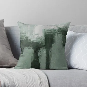 Зеленая абстрактная подушка, наволочки для гостиной, декоративная диванная подушка, мраморная наволочка, роскошная наволочка