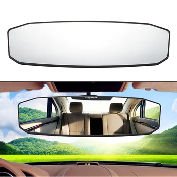 Зеркало заднего вида в салоне автомобиля Универсальное Панорамное Зеркало заднего вида с клипсой для интерьера Эффективно Уменьшает Слепую зону, Расширяет Горизонты