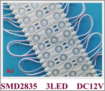 инжекционный светодиодный модульный светильник для вывески letter DC12V 1.2W SMD 2835 61 мм * 14 мм * 5 мм алюминиевая печатная плата high bright гарантия 2 года 2020 НОВЫЙ