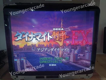 ИСПОЛЬЗОВАННЫЙ Картридж для аркадной игры Sega Naomi Dynamite Deka EX: Asian Dynamite Протестирован на работоспособность