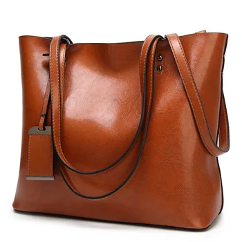 Кожаная сумка для депиляции, простая сумка на двойном ремне, сумки через плечо для женщин 2020, Универсальная сумка для покупок, сумка bolsa feminina