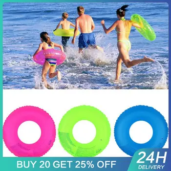 Кольцо для плавания Надувной бассейн для взрослых Детский круг для плавания Детская трубка для плавания Водные игрушки для бассейна Случайный цвет
