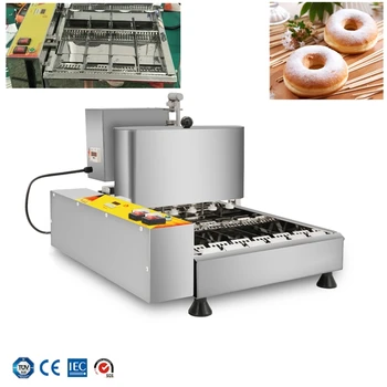 коммерческая электрическая машина для приготовления пончиков из 4 видов сырья, мини-машина для приготовления пончиков с фритюрницей