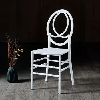 Кресло White phoenix chair бамбуковое кресло PP unibody eat home ресторан отель свадебное банкетное кресло