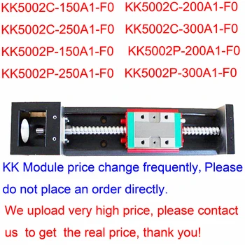 Линейный Ступенчатый Рельсовый Движитель KK50 Slide C P Модуль Прецизионного Уровня KK5002C-150A1-F0 200/250/300A1 Промышленный Робот XYZ Robotic Kit