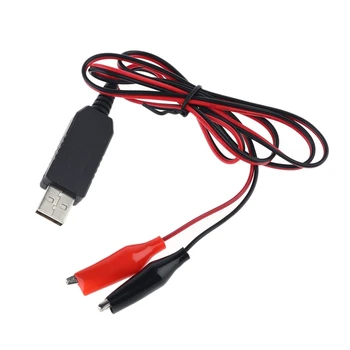 Линия питания 5V USB to for Dc 1.5V 1A Clip Converter Замените линию питания 1x 1.5V AA AAA C D для устройства с питанием 1.5 V.