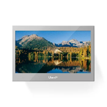 Лучшие цены Домашний полнофункциональный стеклянный телевизор Smart Android Led Mirror TV с сенсорным экраном Wifi