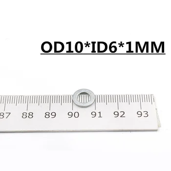 Магнитное кольцо NdFeB OD 10x6x1 мм тонкие Неодимовые Постоянные Магниты Редкоземельные Магнитные Кольца Небольшого Размера 10 мм 200-2000 шт.