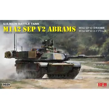 Модель RFM RM-5029 Rye Field 1/35 основного боевого танка США M1A2 SEP V2 Abrams - Комплект масштабных моделей
