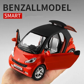 Модель автомобиля из умного сплава 1:32, игрушечные автомобили из литого металла, мини-модель автомобиля, коллекция звука и света, подарок для детей