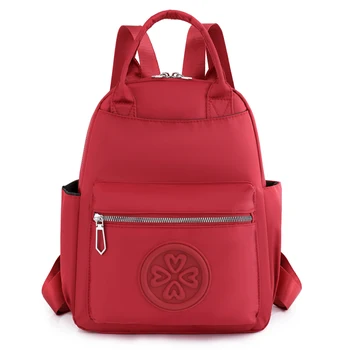 Модный женский рюкзак из ткани Оксфорд, классический холщовый брендовый рюкзак, женская лаконичная школьная сумка для девочки, повседневный рюкзак для путешествий 2023