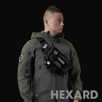 Модульная сумка-слинг Hexard UTP-04 fidlock с v-образной пряжкой 40 Xpac VX21 Cire techwear accessories edc carrier tactical