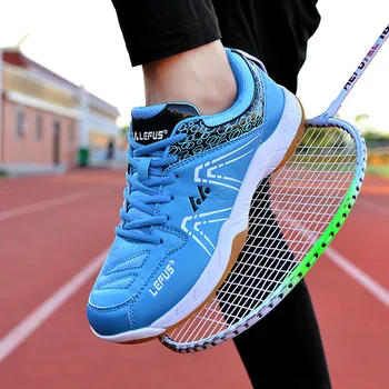 Мужская дышащая обувь для бадминтона Легкие кроссовки для бадминтона Удобная обувь для настольного тенниса Противоскользящие кроссовки для настольного тенниса
