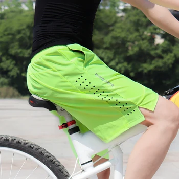 Мужские Велосипедные Шорты с 3D Гелевой Подкладкой и Сетчатой Подкладкой, Дышащие Быстросохнущие Велосипедные Шорты Свободного Кроя, Летние Шорты для Велоспорта и Бега