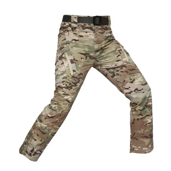 Мужские военно-тактические брюки, боевые брюки, армейские брюки SWAT, мужские брюки-карго на открытом воздухе, повседневные брюки