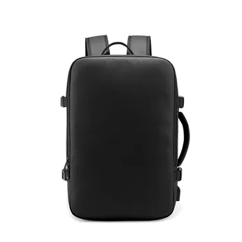 Мужской рюкзак увеличенной емкости, легкие офисные рюкзаки для ноутбука, многофункциональный деловой рюкзак унисекс с USB-зарядкой