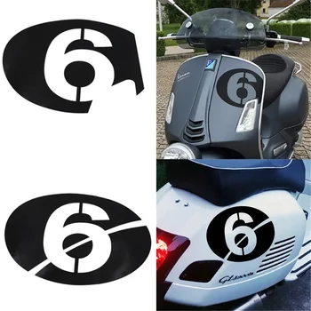 Наклейка на мотоцикл с номерами от 1 до 18, чехол для декора кузова, виниловые наклейки с номером