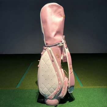 НОВАЯ женская сумка для гольфа HONMA HT-07L 2-звездочного цвета розовой вишни, водонепроницаемая стандартная сумка для гольфа, профессиональная сумка для гольфа
