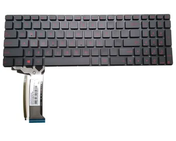 Новая Клавиатура для ноутбука Asus GL552 GL552JX GL552VW GL552VW-DH71 GL552VW-DH74 GL552VX С Красной подсветкой
