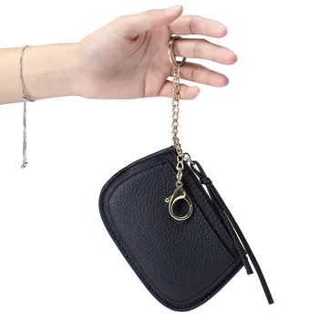 Новая мода, Корейская женская сумка для монет 2023, роскошный бренд, Женский маленький кошелек, высококачественный женский кошелек на молнии, короткий держатель для карт