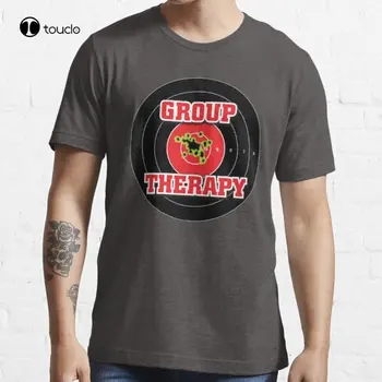Новая футболка для групповой терапии, Летняя футболка из 100% хлопка Для Мужчин, Модная футболка Унисекс, Летние Женские рубашки Xs-5Xl
