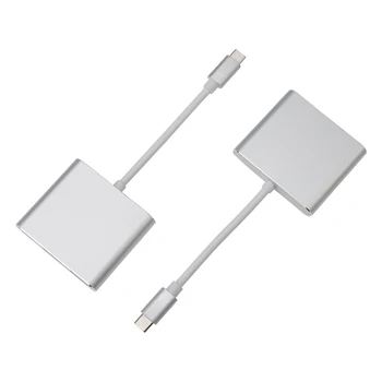 Новый конвертер зарядного адаптера USB 3.0, совместимого с Type C и HDMI, USB-C 3.1 Hub для MacBook Air Pro Huawei Mate10 Samsung S8 Plus