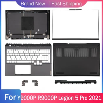 Новый нижний чехол для ноутбука Lenovo Y9000P R9000P Legion 5 Pro 16 16ACH6H 2021 с ЖК-дисплеем, задняя крышка, рамка, подставка для рук, верхние петли, задняя крышка