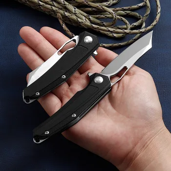 Новый Складной Нож Выживания Из Стали D2 Высокой Твердости Для Самообороны M390 Мини-Нож Острый Охотничий Нож Для Кемпинга Рыбалки Портативный Нож