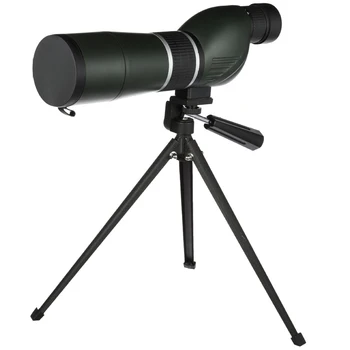 Оптическая труба 15-45X60 с зумом, телескоп, мощная водонепроницаемая призма PORRO дальнего действия для съемки походного снаряжения