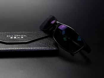 Оптические мужские солнцезащитные очки, линзы по индивидуальному рецепту, Поляризованные очки серии KD-117