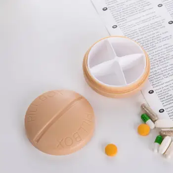 Органайзер для таблеток Санитарная коробка для таблеток Креативный Многофункциональный Компактный держатель для таблеток Коробка для хранения лекарств