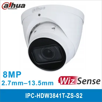 Оригинальная IPC-HDW3841T-ZS-S2 Dahua 8-Мегапиксельная ИК-Сетевая камера WizSense с Переменным фокусным расстоянием, Встроенная ИК-светодиодная IP-камера Видеонаблюдения Onvif POE