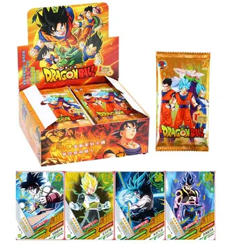 Оригинальная коробка Dragon Ball Z Collection Cards Box Booster Super Heroes Classic Edition, настольные игры, тележки, подарочный столик из аниме