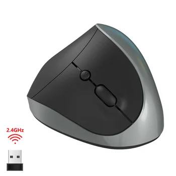 Оригинальная новая компьютерная игровая мышь 2,4 ГГц Беспроводная вертикальная мышь Эргономичная мышь 2400 точек на дюйм Office Guard