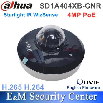 Оригинальный английский Dahua SD1A404XB-GNR POE 4M 4x Starlight IR Сетевая PTZ-камера WizSense