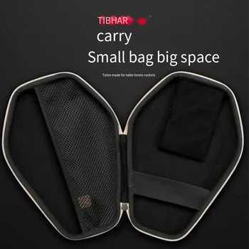 Оригинальный чехол для настольного тенниса tibhar сумка для пинг-понга двухслойная спортивная сумка для настольного тенниса balde racket 2023 hard shell