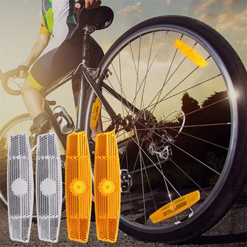 Отражатели велосипедных спиц, Светоотражающий обод колеса горного велосипеда, лампа из стальной проволоки, Предупреждающий элемент безопасности, Отражатель велосипедных деталей