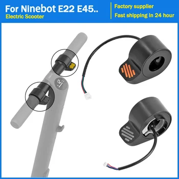 Пальцевый дроссель для Ninebot E22 E22E E25 E45 Электрический скутер Тормоз и акселератор Дроссельная заслонка в сборе левые и правые детали