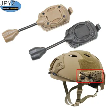 Переключатель MPLS Подсветка тактического шлема, лампа распознавания сигнала, трековая Универсальная, подходит для нескольких шлемов