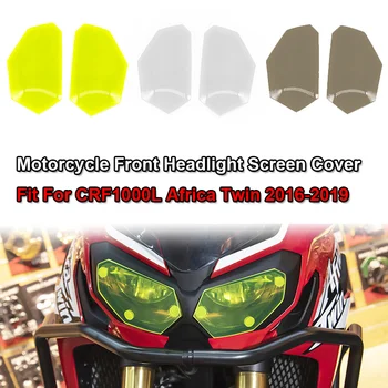 Подходит Для HONDA Africa Twin CRF1000L CRF 1000L CRF 1000l 2016-2019 Мотоциклетные Чехлы для Экрана Передней фары Защитные Линзы