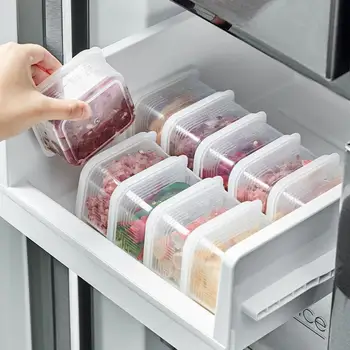 Полезный герметичный ящик для хранения пищевых продуктов, Органайзер для холодильника, коробки для овощей и фруктов, Утолщенный ящик для хранения кухонных инструментов
