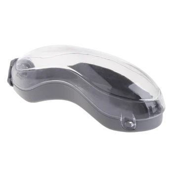 Портативные очки для плавания унисекс с защитой от запотевания, водонепроницаемые очки с коробкой