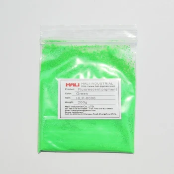 Продам ярко-зеленый порошок неоновый пигмент цветные порошки флуоресцентный пигмент 1 лот = 200 грамм HLP-8006 зеленый бесплатная доставка